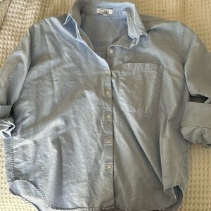 AYR The Deep End Blue Oxford